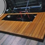 harga lantai kayu parket untuk teras Kasembon Bululawang Malang