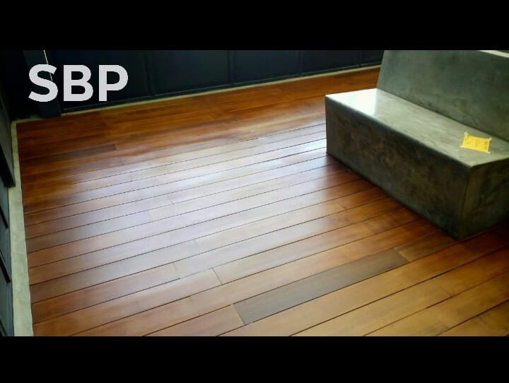 harga lantai kayu flooring Kendangsari